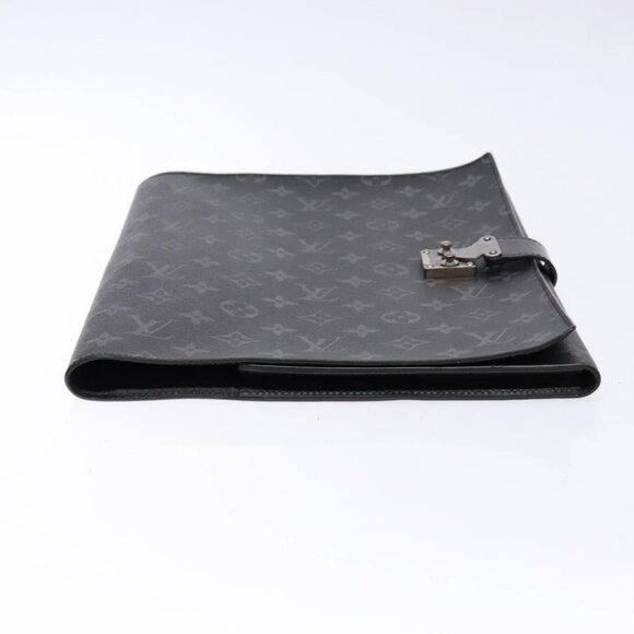 LOUIS VUITTON Monogram Eclipse Porte Documents Frank GM - Picture 4 of 16